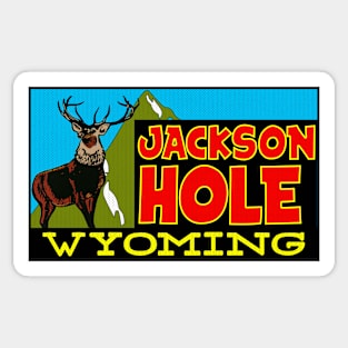 jackson hole wyoming Sticker